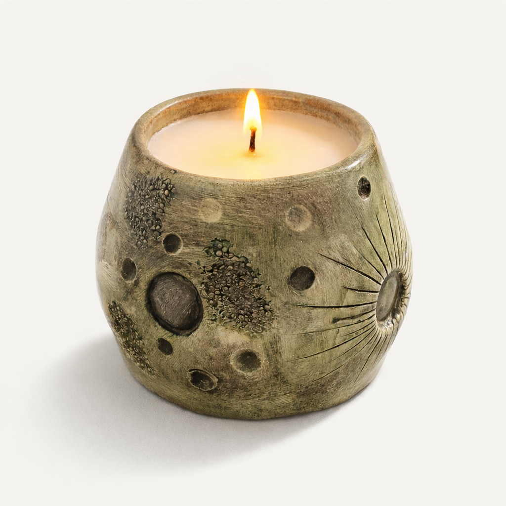 Narenciye Kokulu Doğal Mum – +40 Saat Yanma Süresi | Parla Candle
