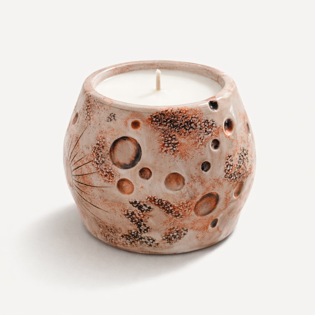 Mango Kokulu Doğal Mum – +40 Saat Yanma Süresi | Parla Candle