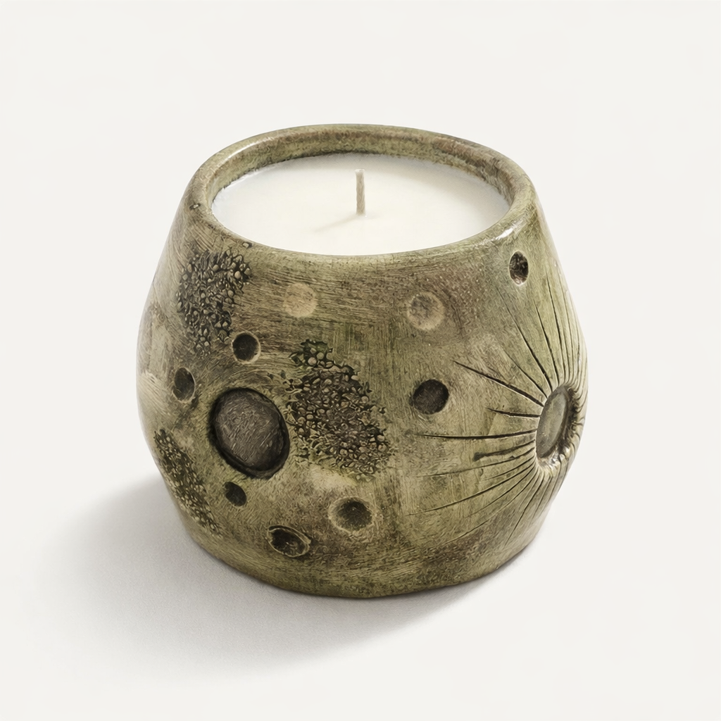 Ananas Kokulu Doğal Mum – +40 Saat Yanma Süresi | Parla Candle